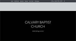 Desktop Screenshot of gocalvary.org