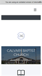 Mobile Screenshot of gocalvary.org